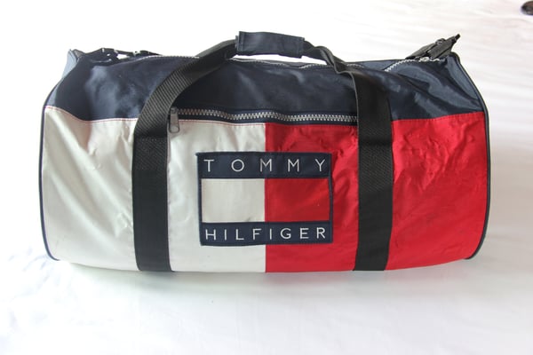 Image of Vintage Tommy Hilfiger Duffle Bag