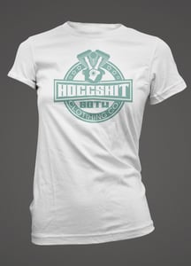 Image of New Ladies Hoggshit foil transfer shirt Teal