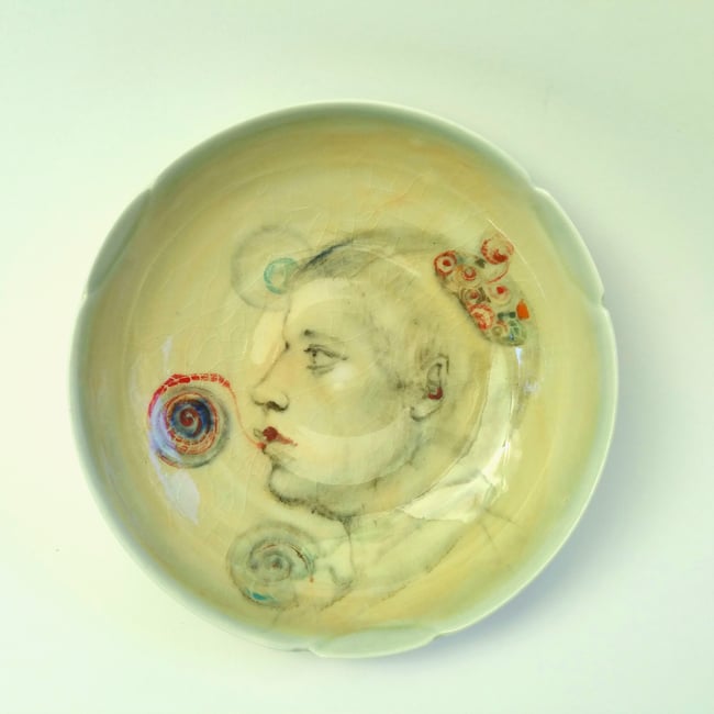 Hubble Popper Porcelain Portrait Bowl
