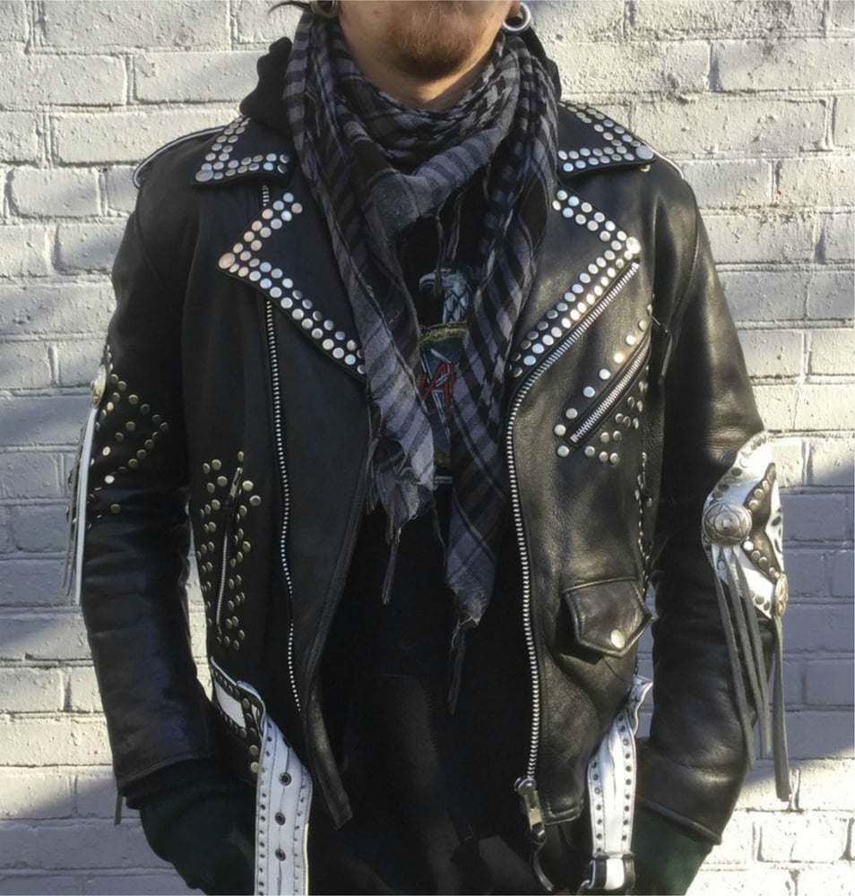 Image of Ace of Spades Leather Jacket