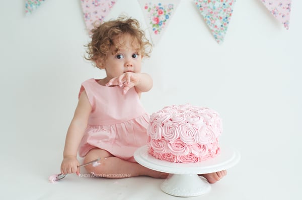 Image of Pink Ruffle Romper 