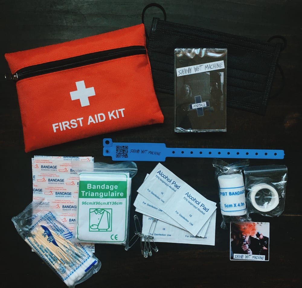 Image of Shiny Wet Machine- Limited Edition "Hospitals" First-Aid Kit