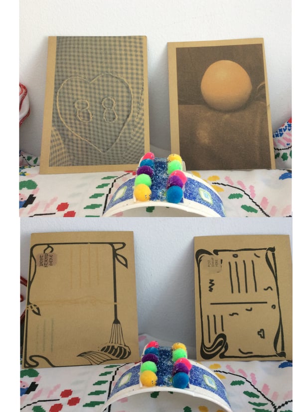 Image of 88 Orange Postcard 2-Pk