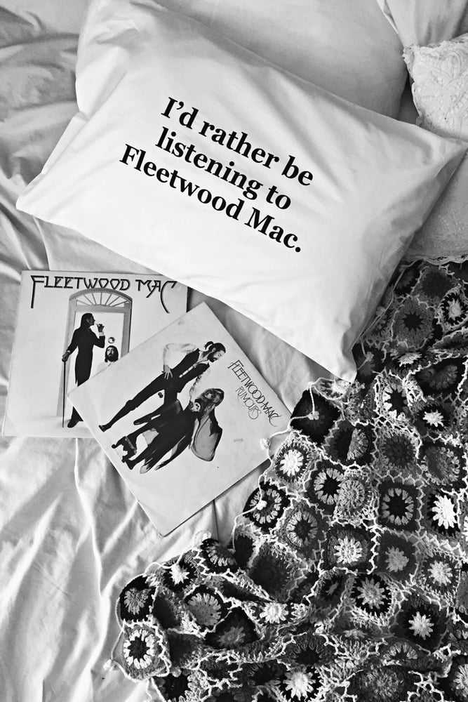 Image of Stevie Nicks Fleetwood Mac pillow case pair