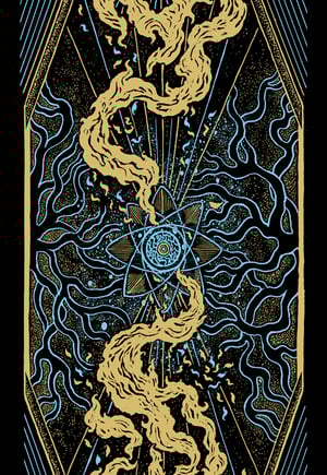Artprint "Dancing flames"