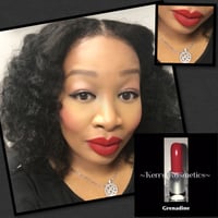 Image 1 of (Matte) Luscious Lipstick- GRENADINE 