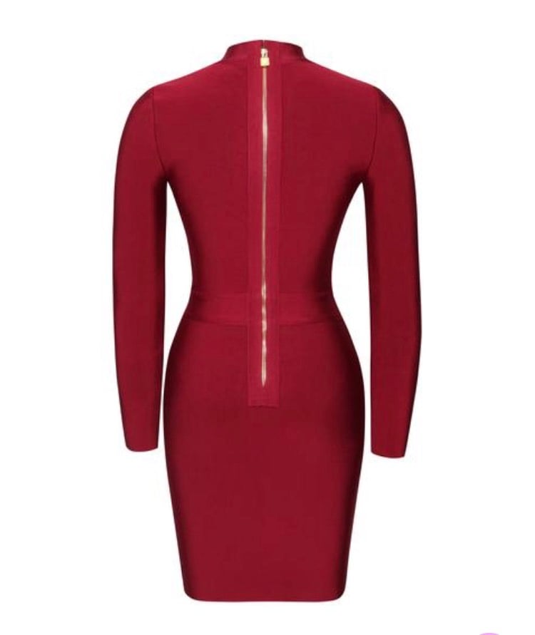 lola light blue and gold sequin long sleeve bodycon dress dress the population