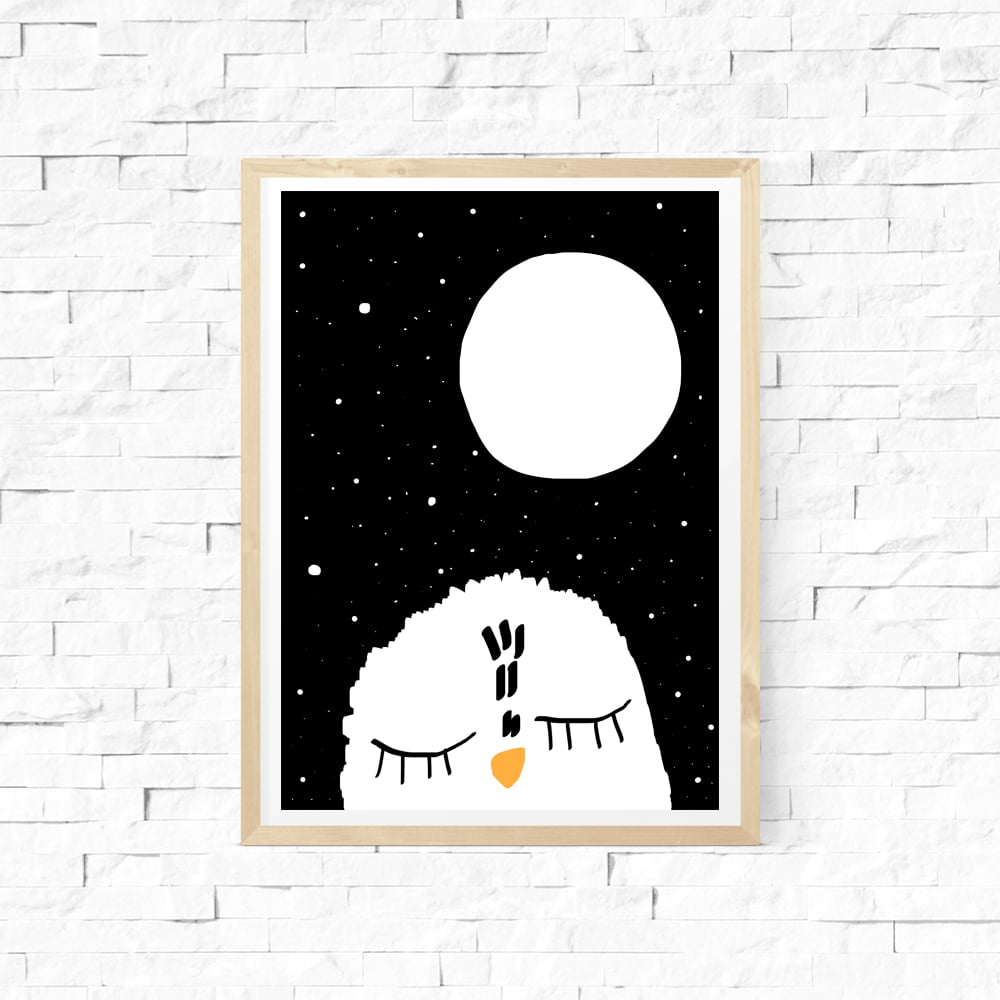 Image of Lámina "Night Night Owl"
