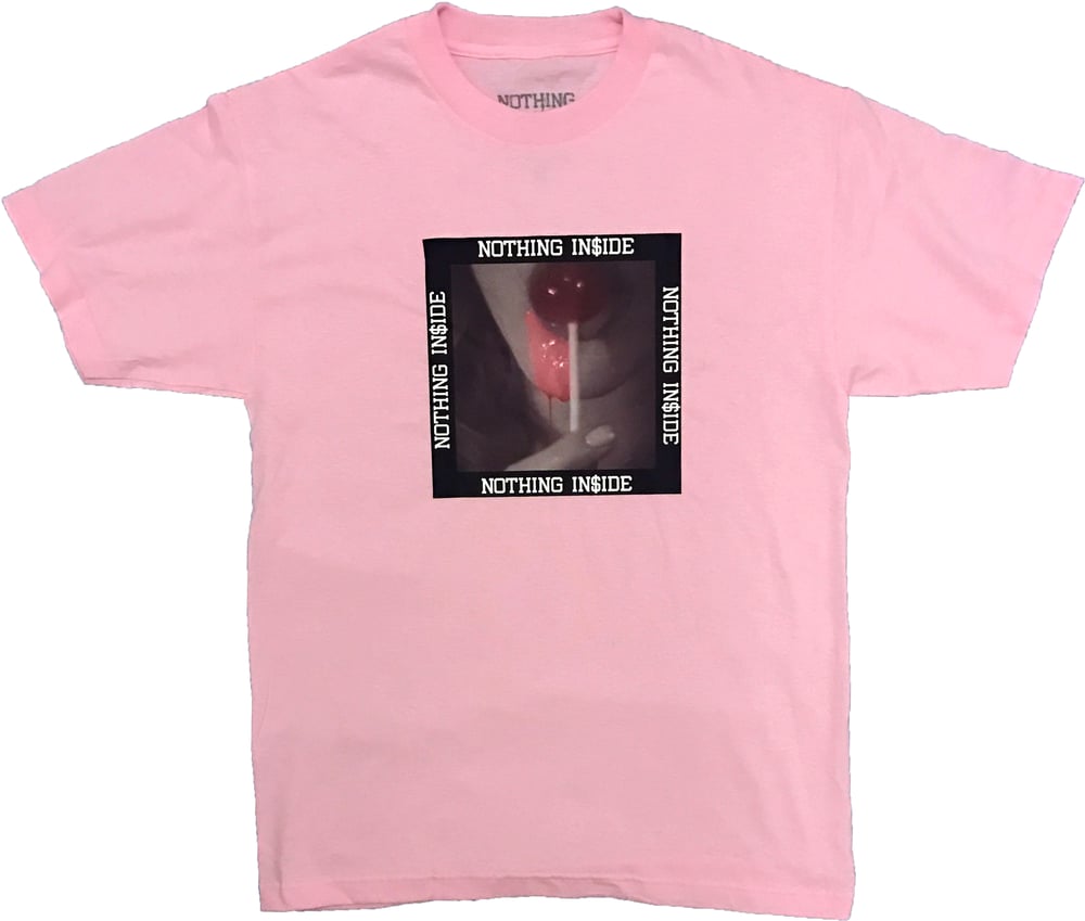 Image of Pink Saliva Tee