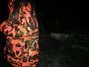 Image of Limited 'Denver' Unisex Hoodless Camo Parka in Orange