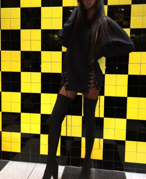 Image of 'Menace' Oversized Sweater Dress