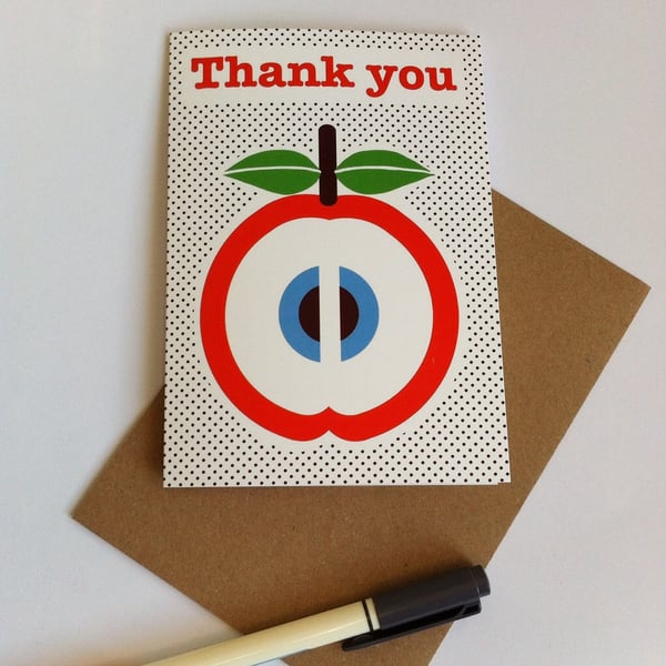 Image of A6 Thank you card