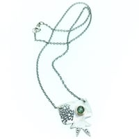 Image 2 of starburst tourmaline necklace