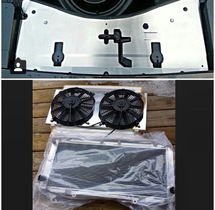 91-99 MR2 MK2 SW20 Aluminum Radiatior and dual spal fan | Camposites
