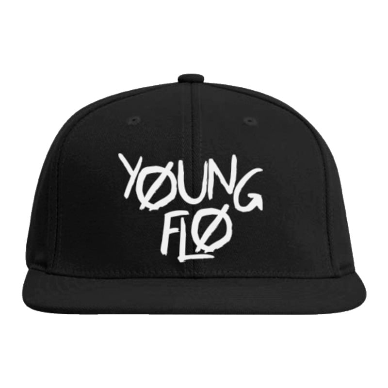 Image of Young Flo Snapback, Black