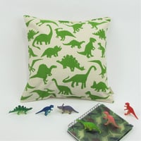Image 2 of Dinosaur Print Cushion
