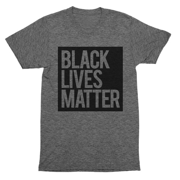 Image of Black Lives Matter Grey Unisex T-Shirt
