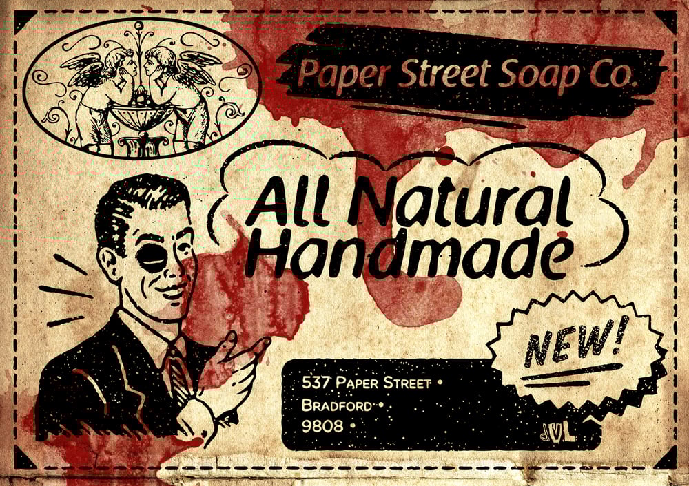 Image of Paper Street Soap (A5 Print)