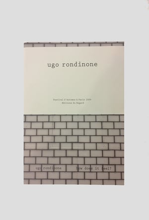 Ugo Rondinone - Sunrise East - How does it feel?
