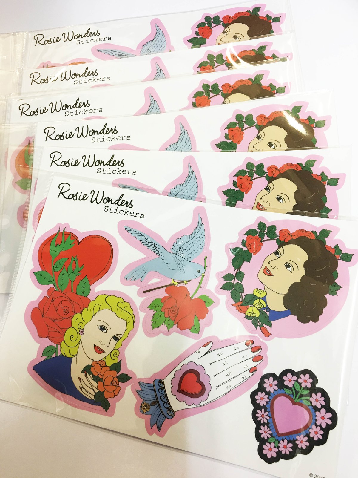 50% reduced! Lovely Ladies Stickers