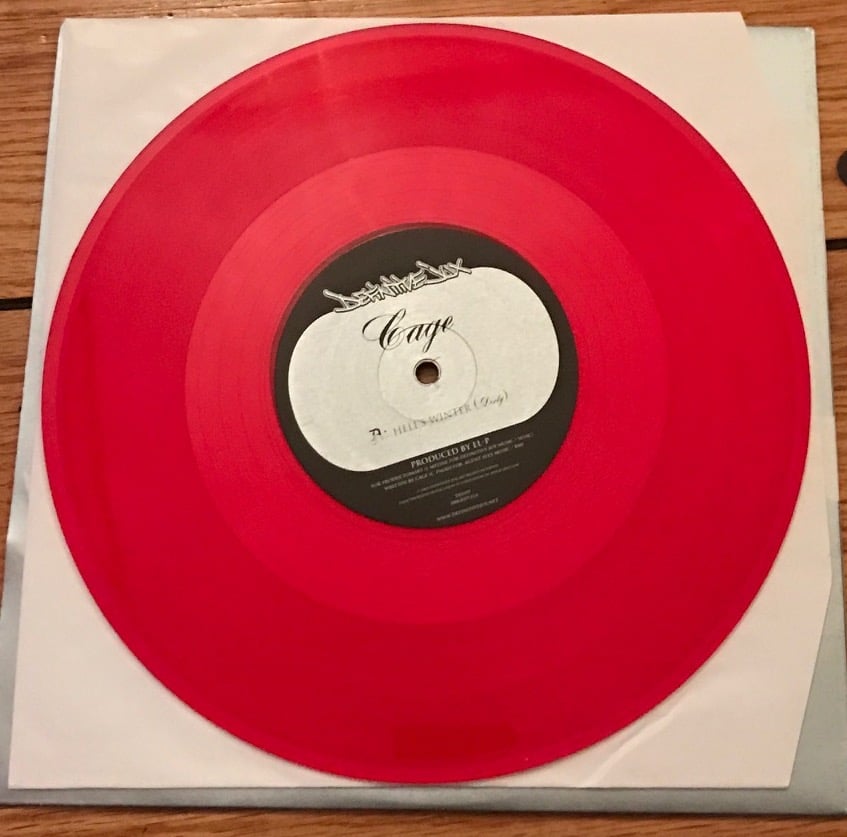 Hell's WInter Red Vinyl Single 10" / SHOP CAGE