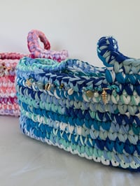 Image 3 of The multi blue tote bag