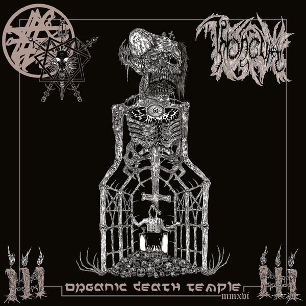 Image of THRONEUM "Organic Death Temple MMXVI" LP