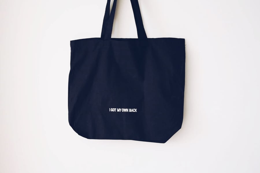 Image of I GOT MY OWN BACK LARGE TOTE