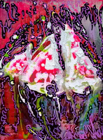 Image of Dark Shroomz - A3 print