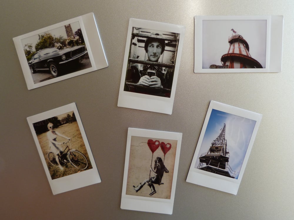 Polaroid Printer Bespoke Retro Polaroid Magnet
