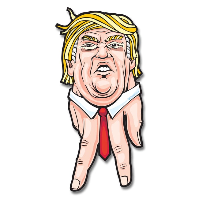 The Grabber Vinyl Sticker 