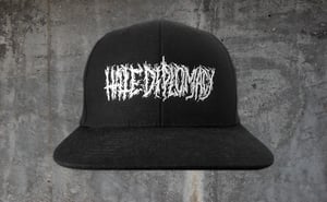 Image of Hate Diplomacy | Stitched Logo Snapback Hat