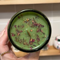 Image 2 of cedar and spruce scented candle