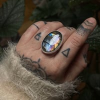 Image 3 of Labradorite Ring~Size 9/9.25