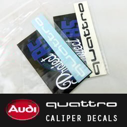 Image of PROJECTB5 - QUATTRO Caliper Decals