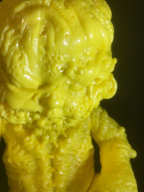 Image of Autopsy Zombie Staple Baby Blank Yellow