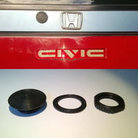 Image 2 of 88-91 Honda Civic EF Hatchback / Wagon Rear Wiper Delete Plug