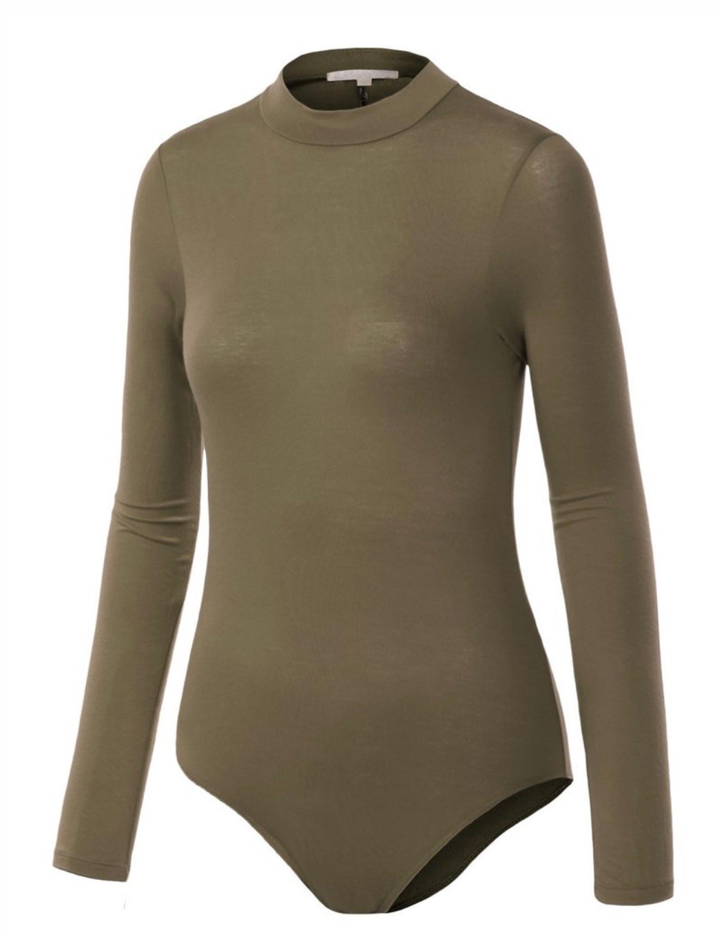 olive green bodysuit