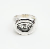 Image 4 of The Piers Solid Silver Signet Ring