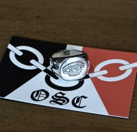 Image 3 of The Piers Solid Silver Signet Ring