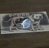 The Pound Solid Silver Signet Ring