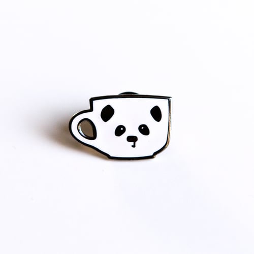 Image of "Panda Mug" Hard Enamel Pin