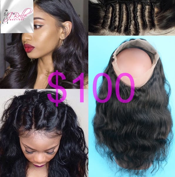 Image of 360 Pre-Plucked Lace Frontal With Baby Hair