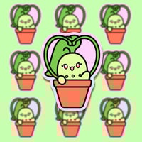Chikorita Vinyl Sticker