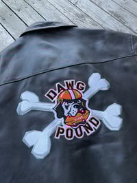 Image 4 of Vintage Cleveland Browns Leather Jacket XL