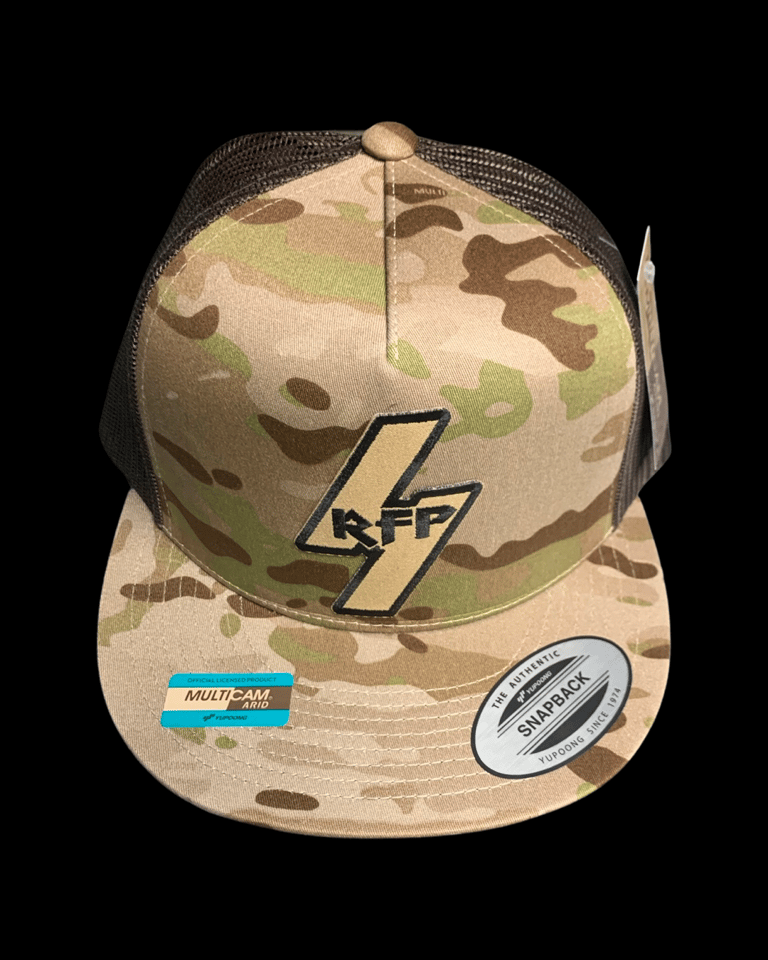 Bolt cap in brown multi cam (limited)