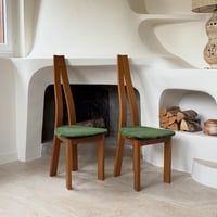 Image 1 of Paire de chaise en orme 