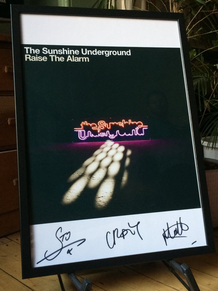 Image of Raise The Alarm - Signed A2 Poster 