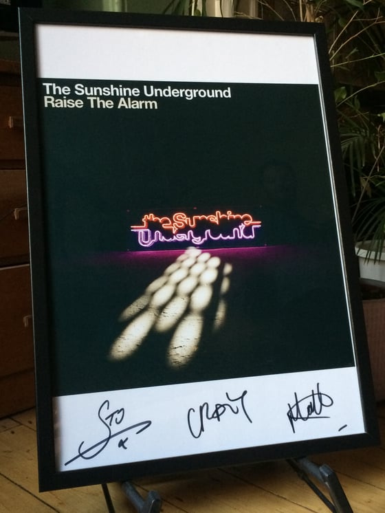 Image of Raise The Alarm - Signed A2 Poster 