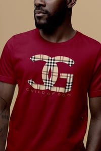Image 3 of Child Of God / Burgundy/ Plaid 